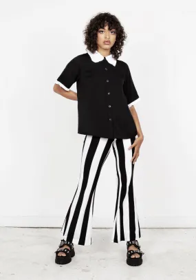 Afterlife Stripe Jersey Flares