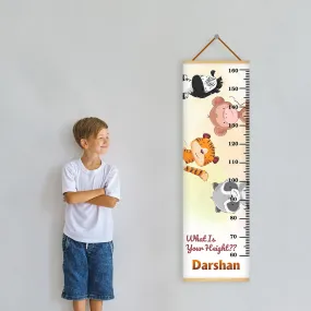 Animal theme Kids Growth scale