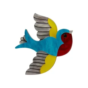 Betty Jo Sparrow Brooch