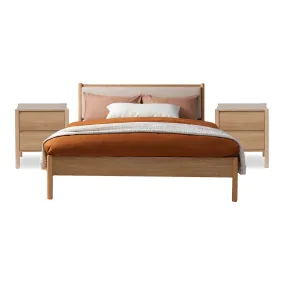 Blair Natural Three Piece Bedroom Set