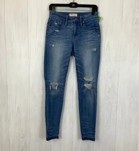 Blue Denim Jeans Skinny Madewell, Size 2