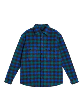 Carter Check Overshirt / Surf the Web