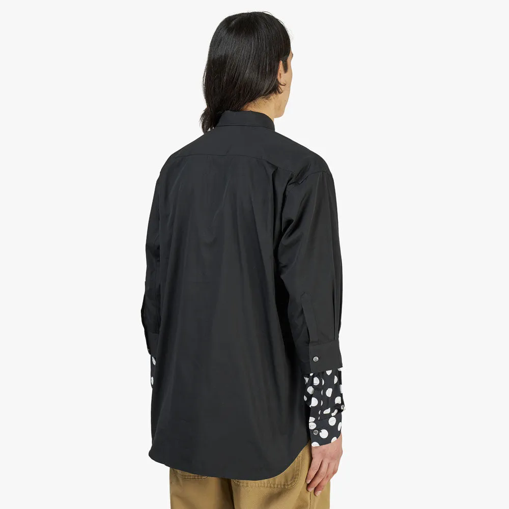 COMME des GARÇONS SHIRT Polka Dot Shirt / Black