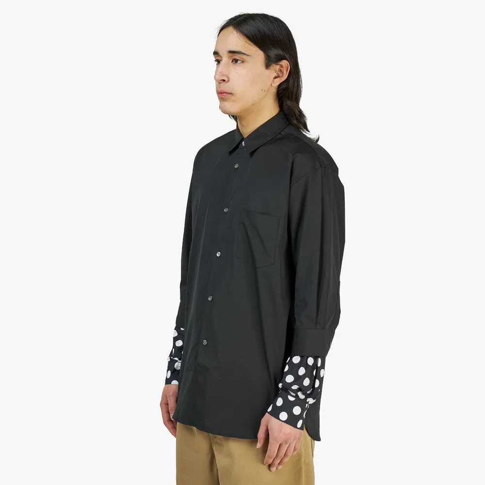 COMME des GARÇONS SHIRT Polka Dot Shirt / Black