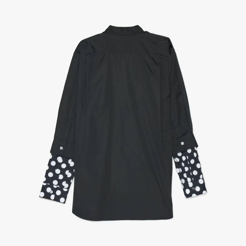 COMME des GARÇONS SHIRT Polka Dot Shirt / Black