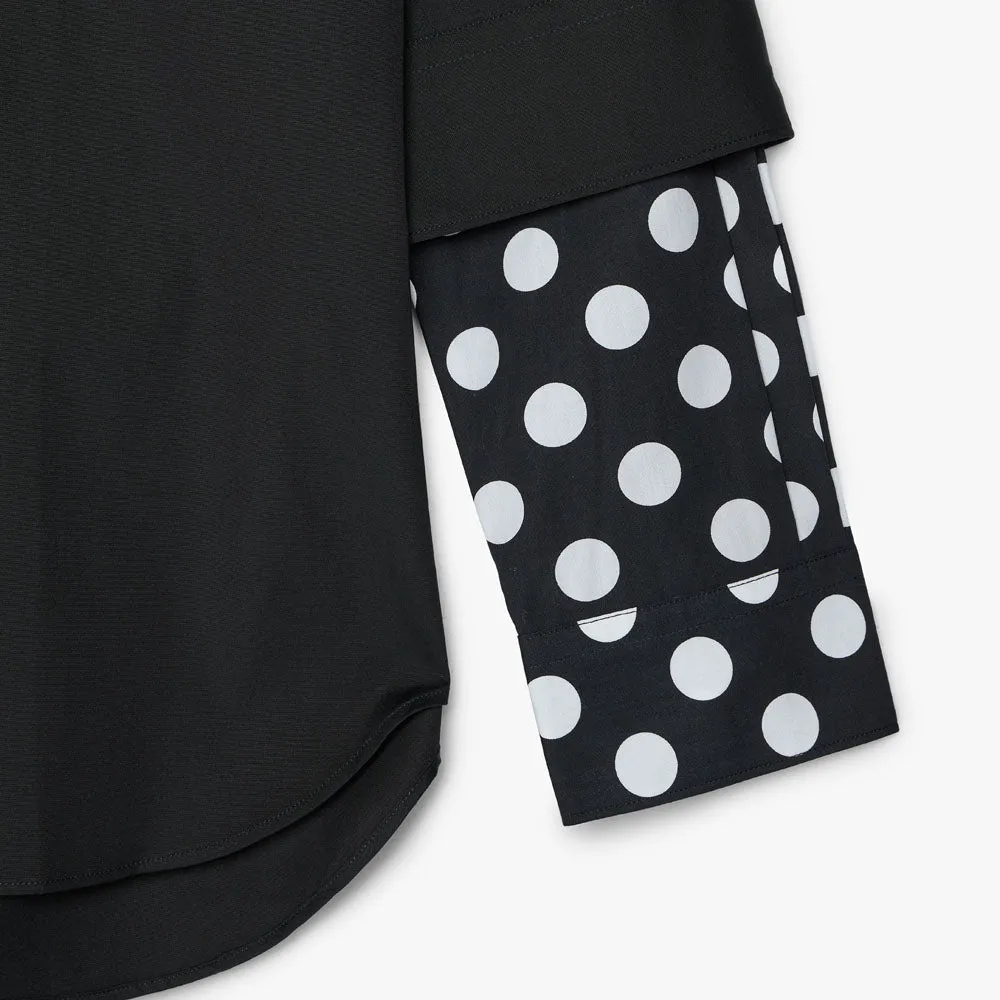 COMME des GARÇONS SHIRT Polka Dot Shirt / Black