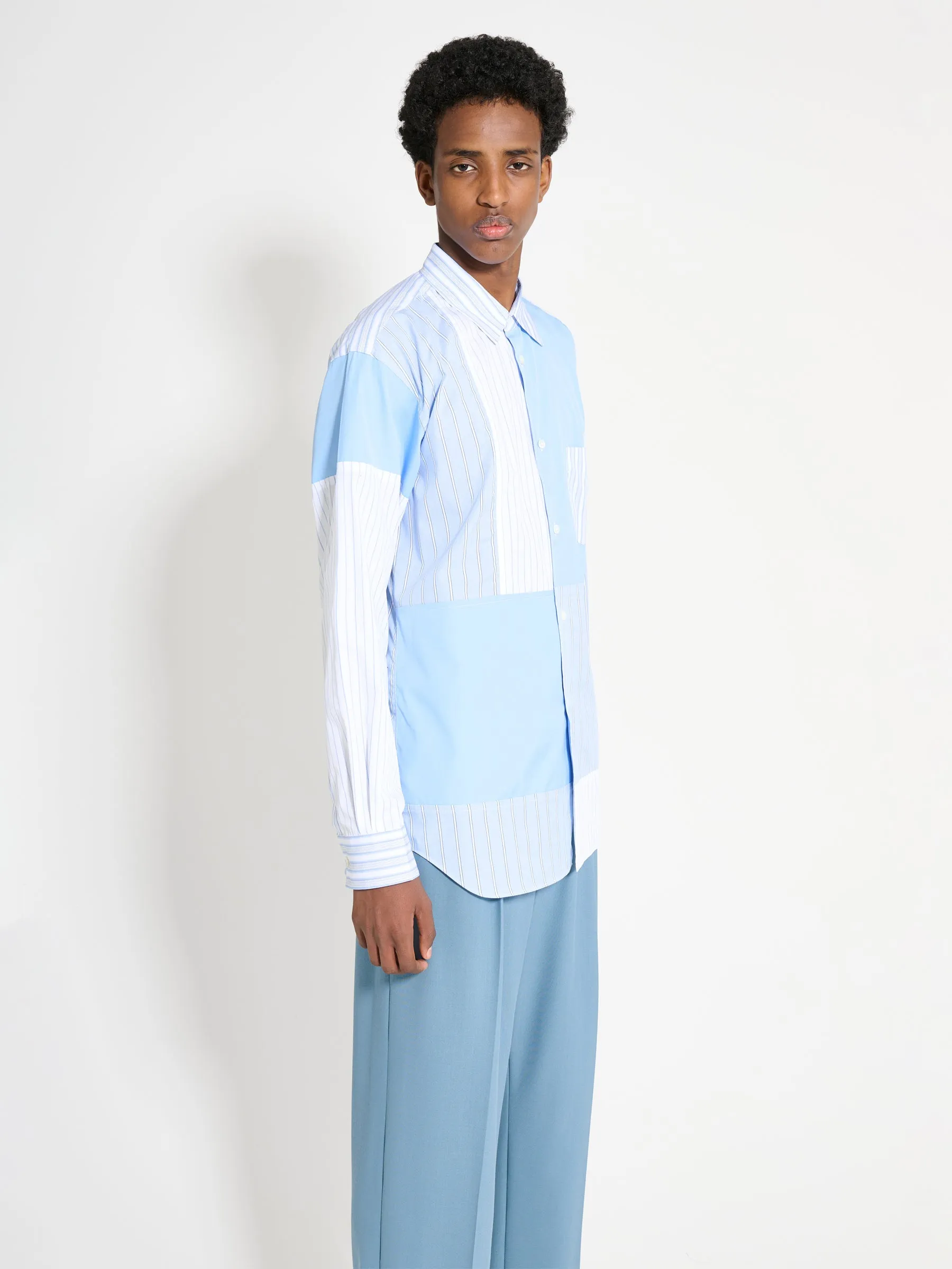 Comme des Garons Shirt Shirt Stripe / Blue