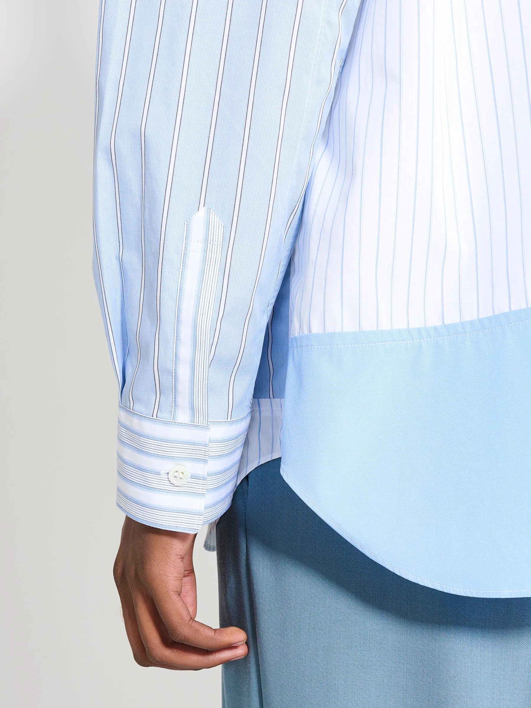 Comme des Garons Shirt Shirt Stripe / Blue