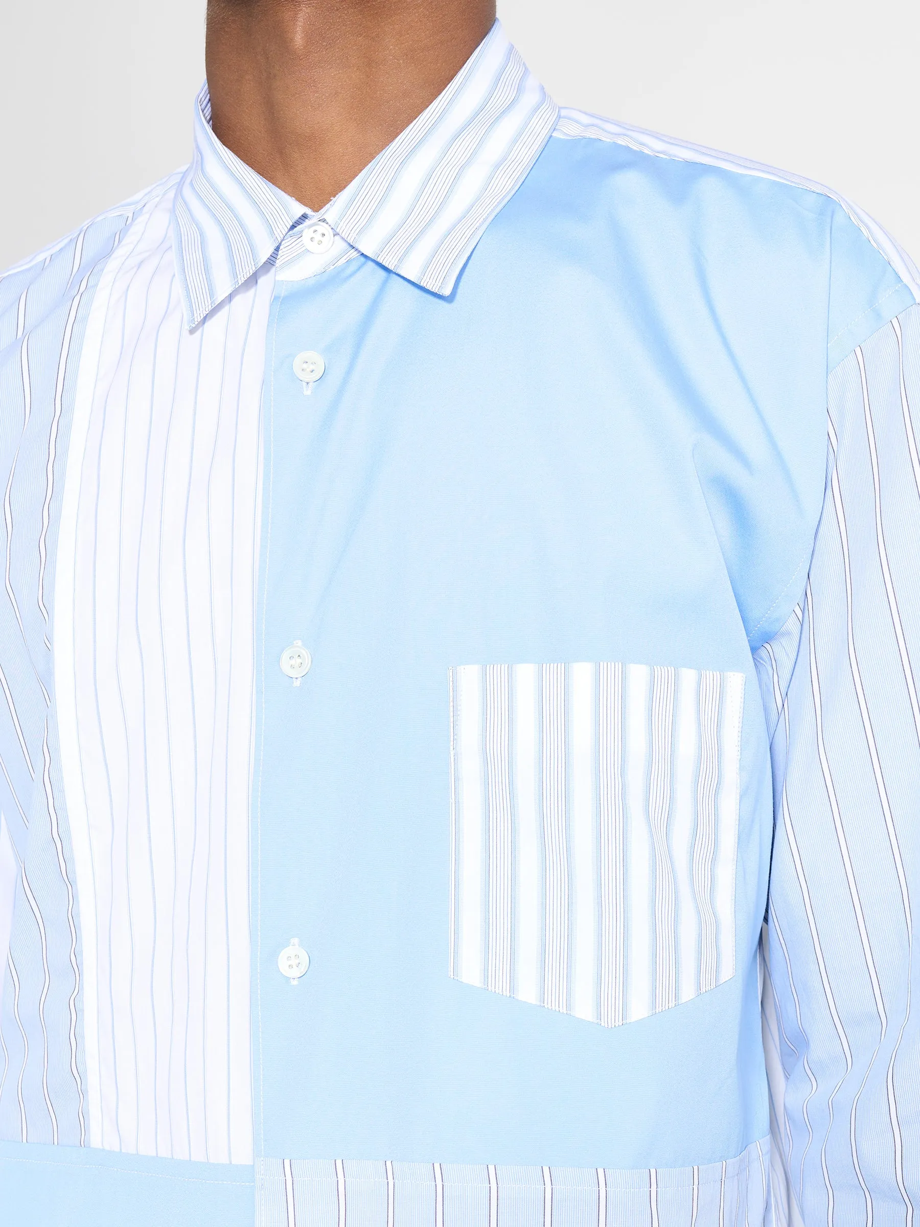 Comme des Garons Shirt Shirt Stripe / Blue