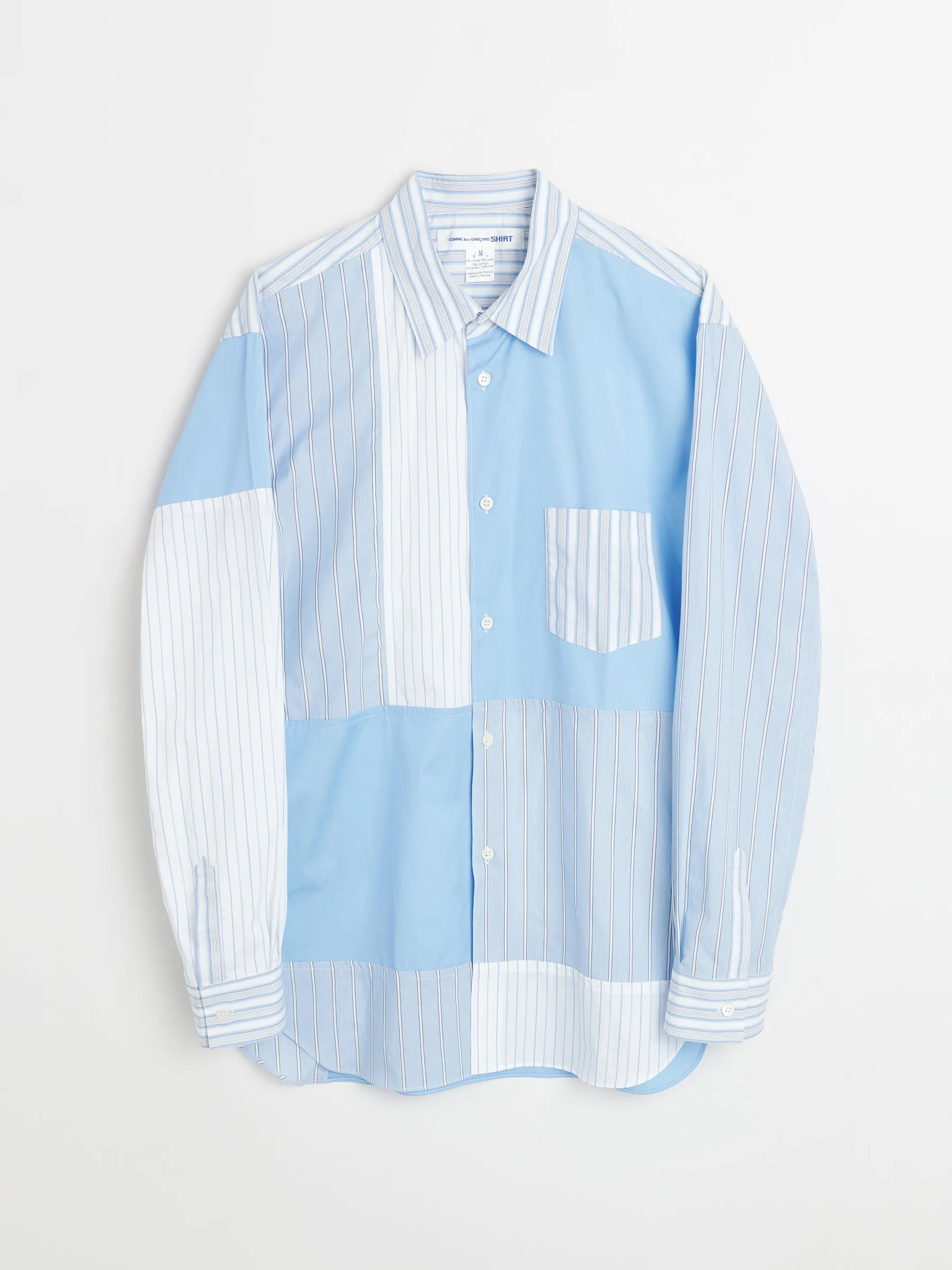 Comme des Garons Shirt Shirt Stripe / Blue