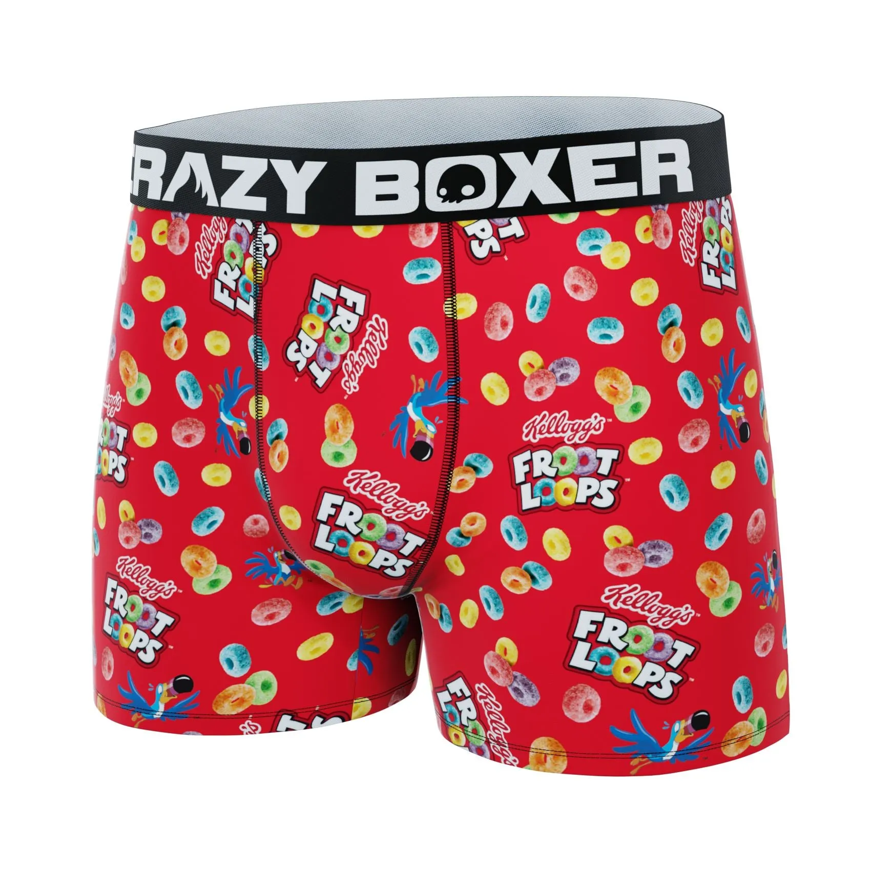 CRAZYBOXER Kellogg's Froot Loops Men's Boxer Briefs