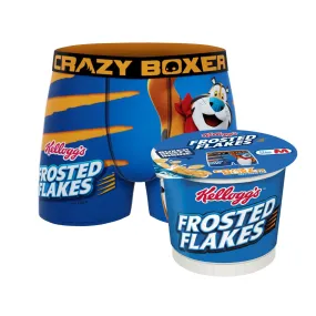 CRAZYBOXER Kellogg's Tony The Tiger Men's Boxer Briefs (Creative Packaging)