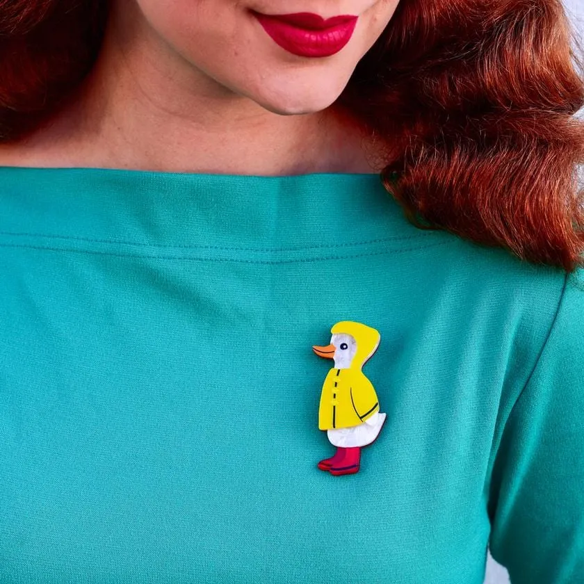 Duck, Duck, Splash! Brooch