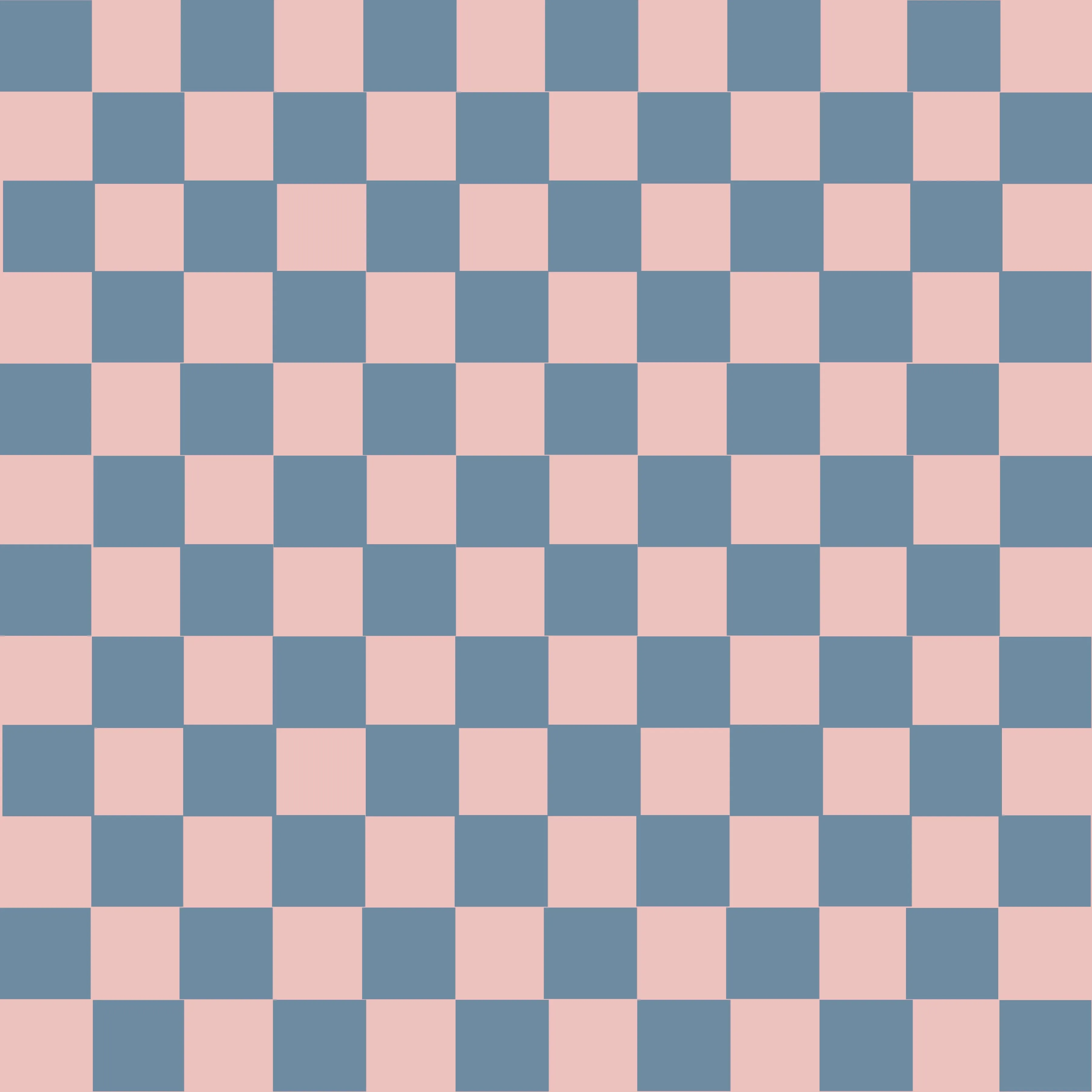 Dusty Pink Checks - Once In A Blue Moon Collection