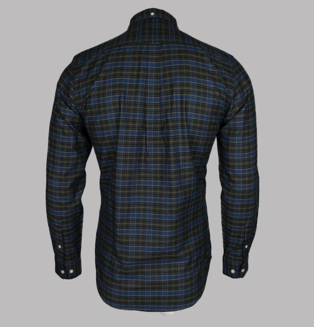 Farah Fraser Check Shirt Evergreen