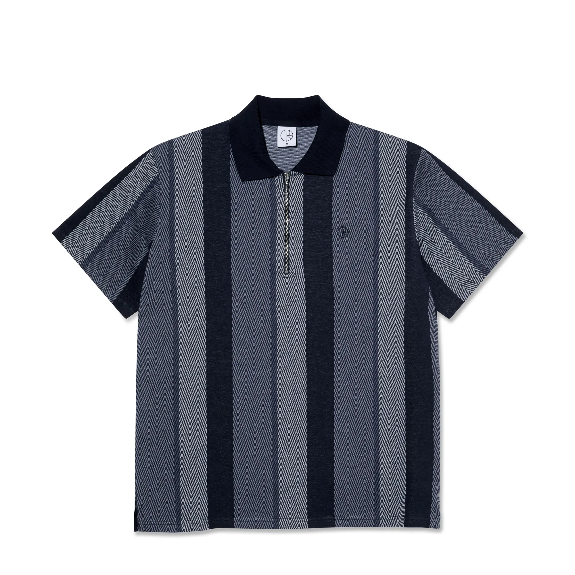 Jacques Polo Shirt | Herringbone - Blue