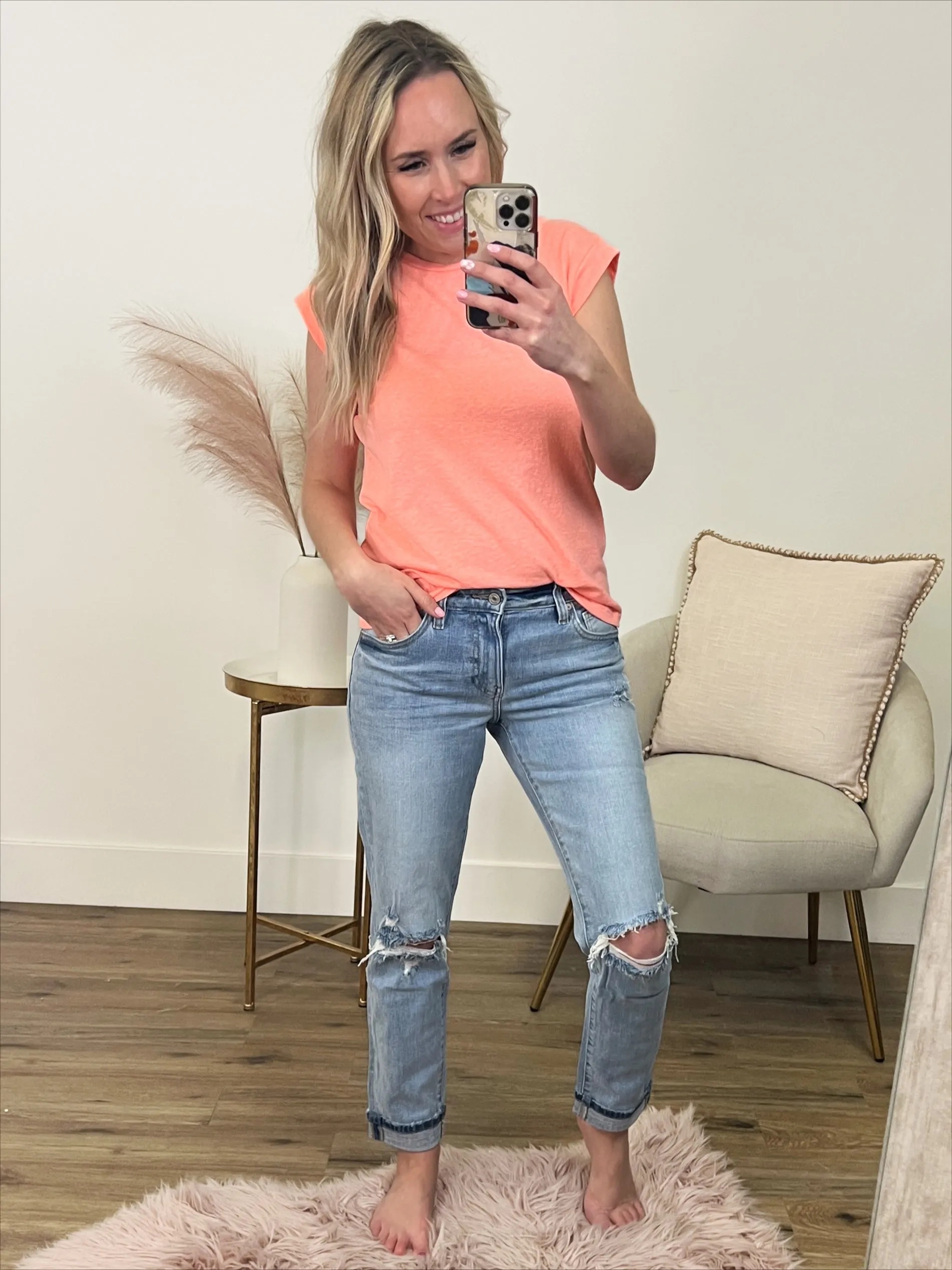 KanCan In My Town Distressed Boyfriend Jeans FINAL SALE