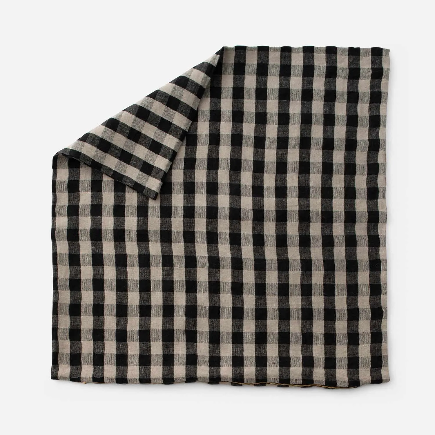 Linen Check Pillow