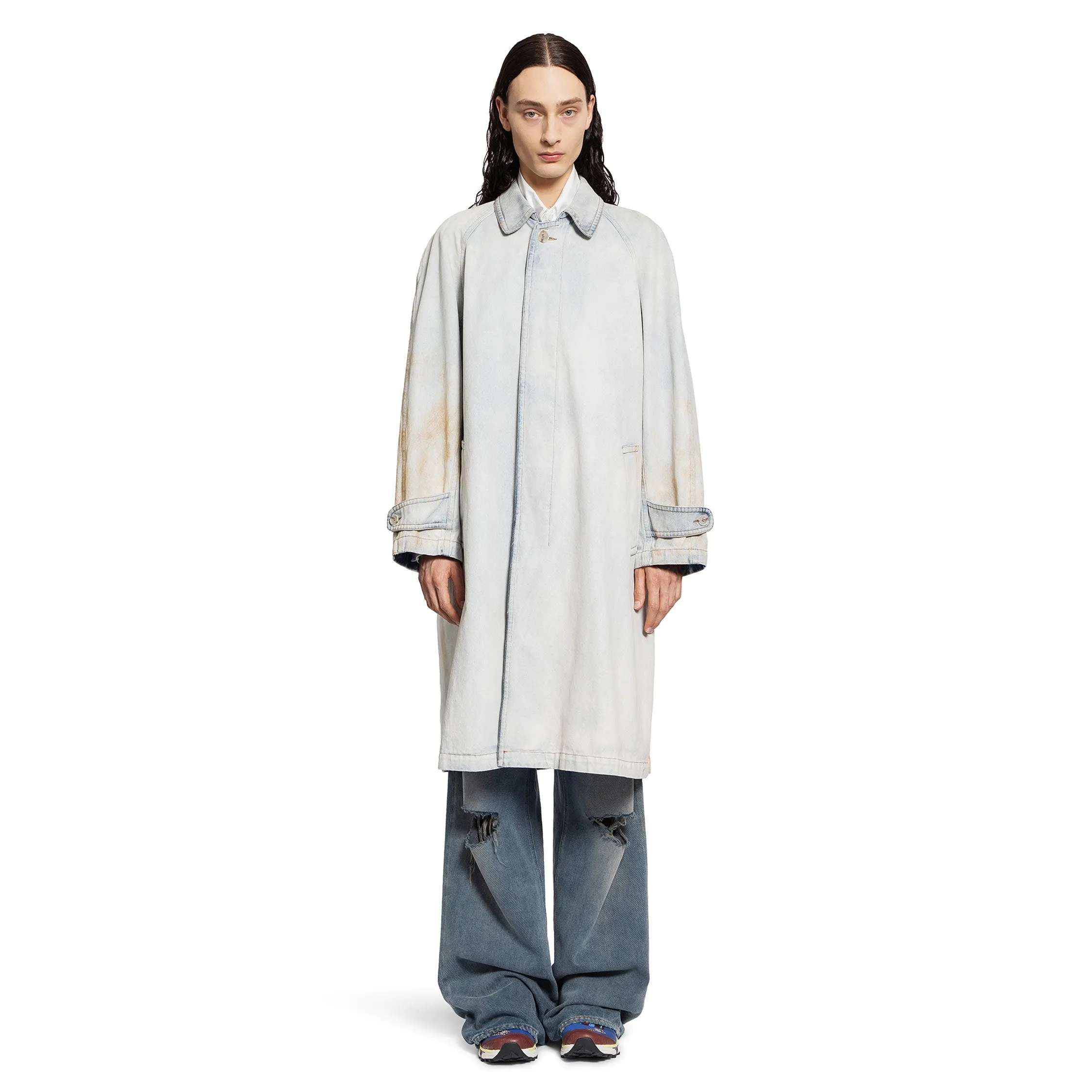 MM6 MAISON MARGIELA MAN BLUE COATS