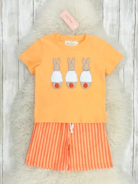 Orange Bunny Shorts Outfit