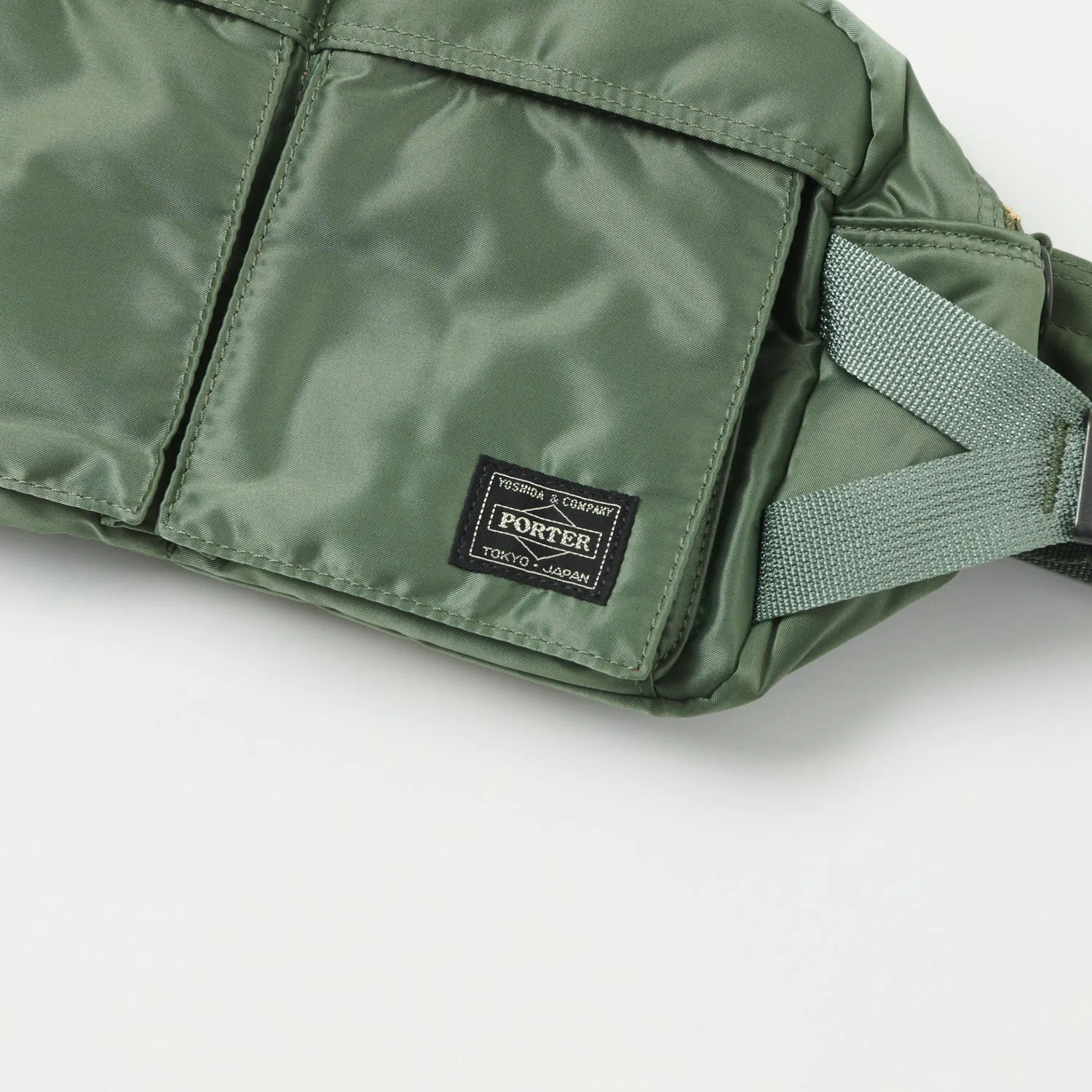 Porter-Yoshida & Co. Tanker Waist Bag - Sage Green