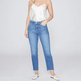 Sarah Straight Crop - Love Letter Distressed