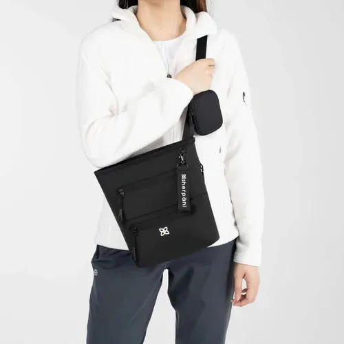 Sherpani Sadie Crossbody Bag in Raven Black