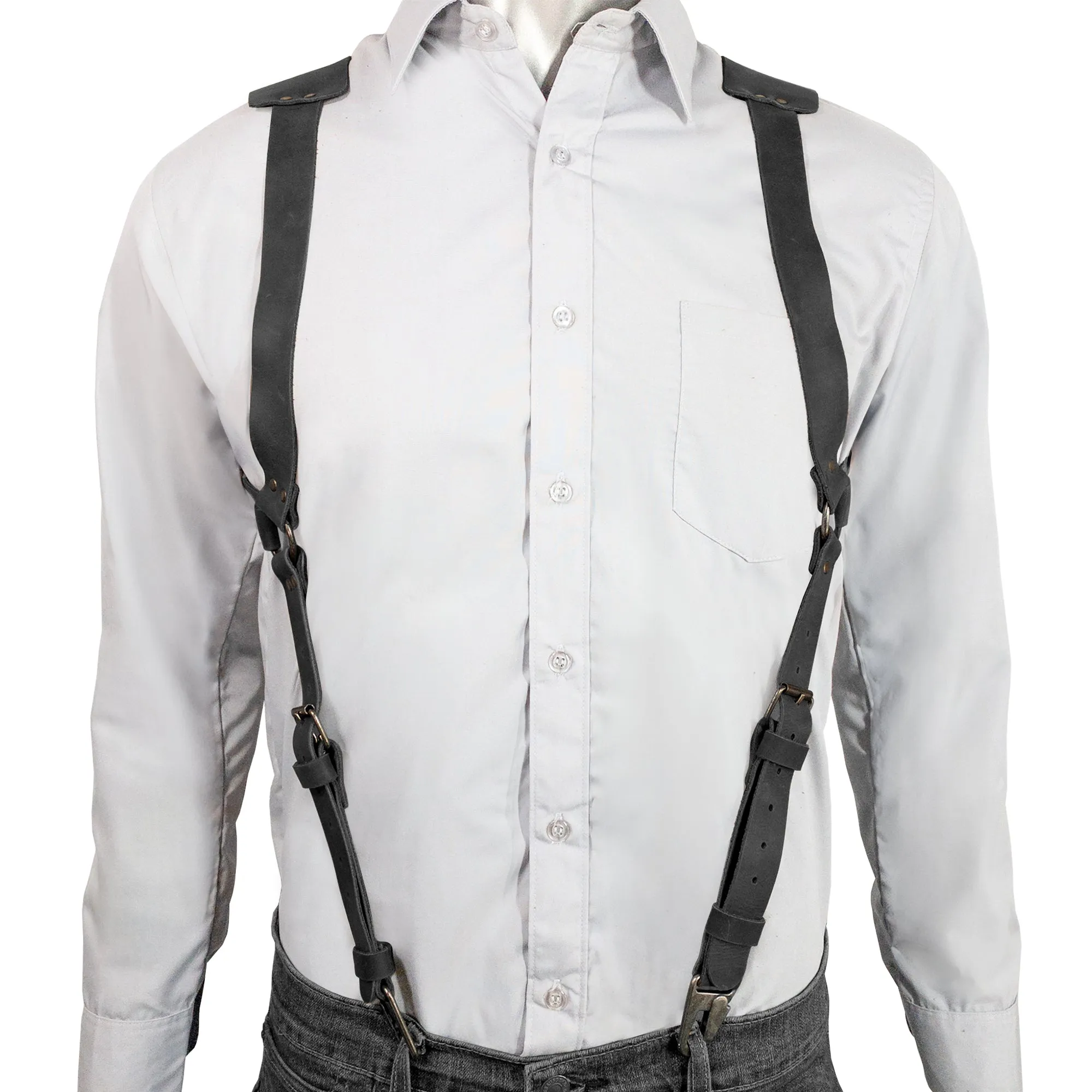 Suspenders with Shoulder Support