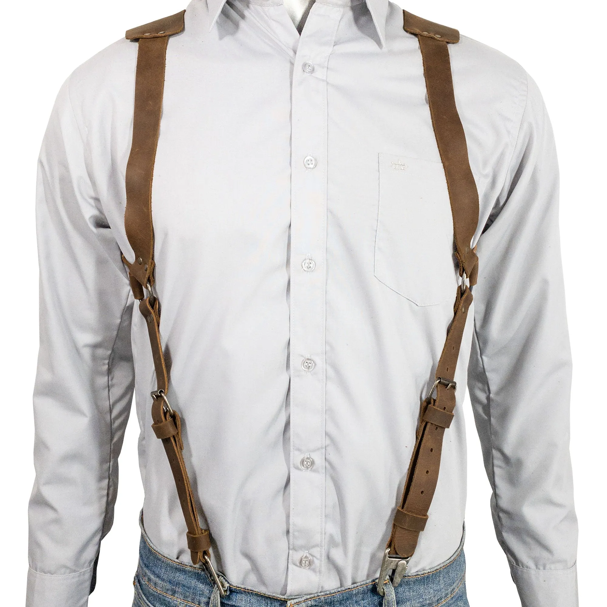 Suspenders with Shoulder Support