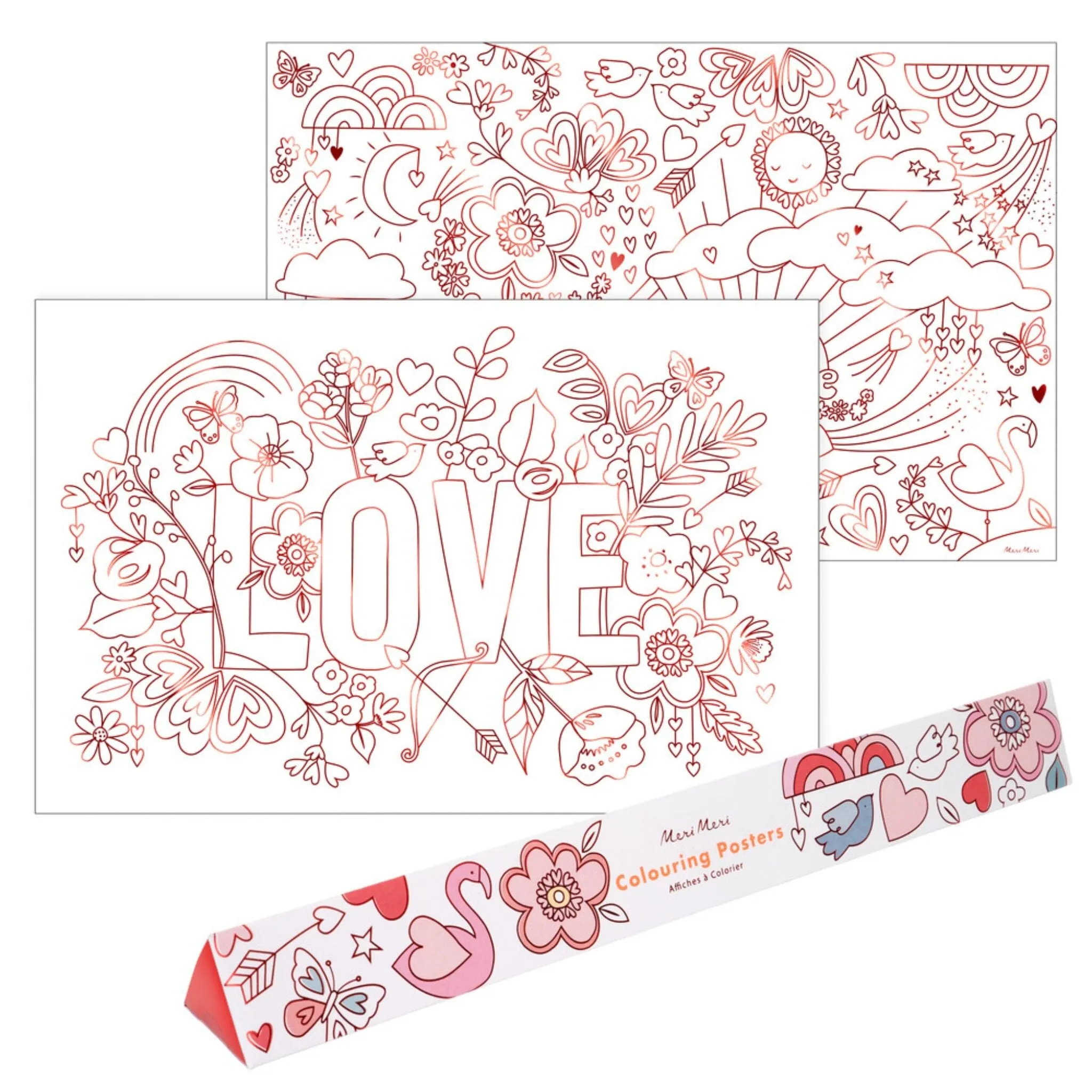 Valentine Colouring Posters